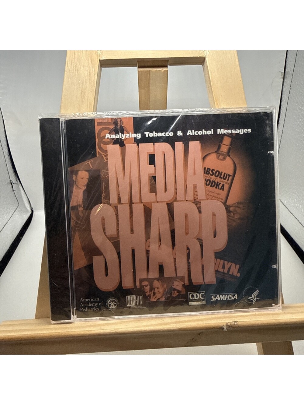 Media Sharp Analyzing Tobacco and Alcohol Messages DVD Educational SEALED